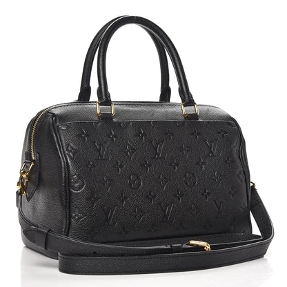 Louis Vuitton Empreinte Speedy Bandouliere 25 NM Black 5 of 12