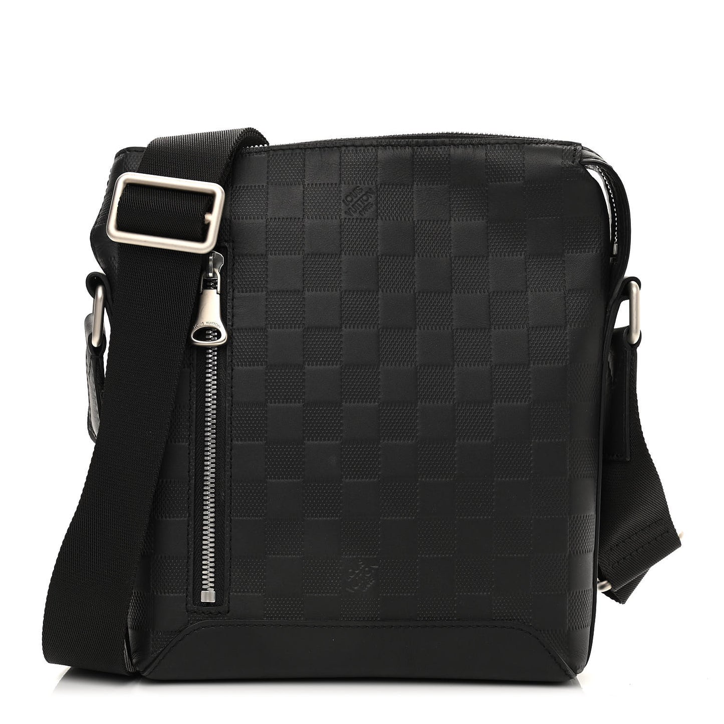 Damier Infini Discovery Messenger BB Onyx