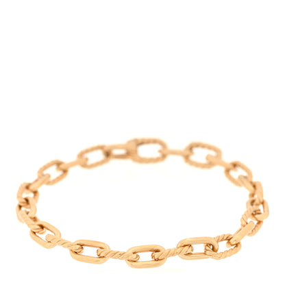 David Yurman 18K Yellow Gold 6mm Madison Classic Chain Bracelet 1 of 3