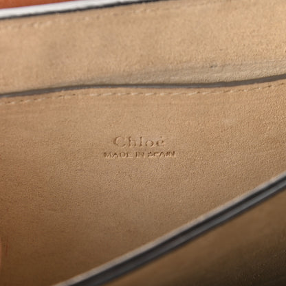 Chloe Suede Calfskin Small Faye Shoulder Bag Tobacco 6 of 8