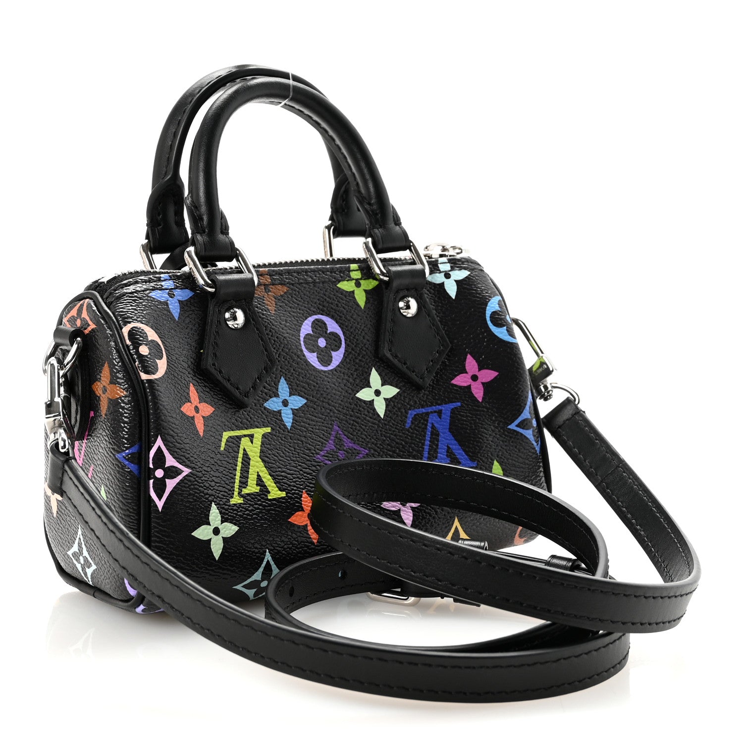 Louis Vuitton LV X TM Monogram Multicolor Nano Speedy Black 3 of 10