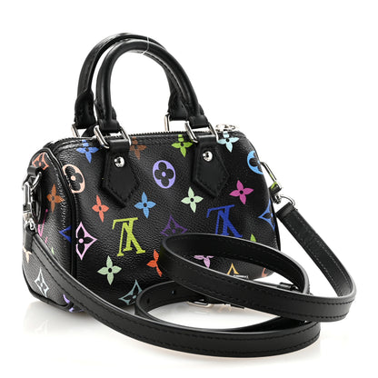 Louis Vuitton LV X TM Monogram Multicolor Nano Speedy Black 3 of 10