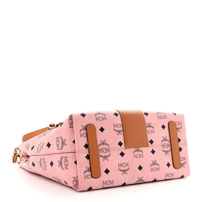 MCM Visetos Medium Klara Hobo Soft Pink 4 of 14
