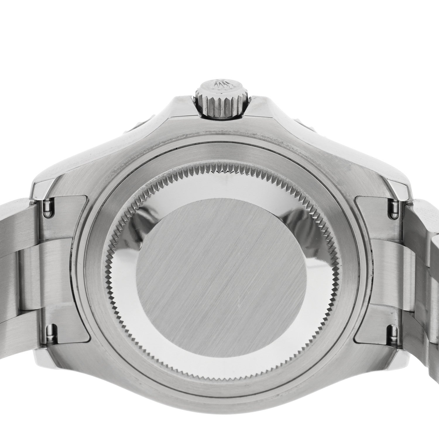 Rolex Stainless Steel Platinum 37mm Oyster Perpetual Date Yacht-Master Watch Slate 268622 4 of 5