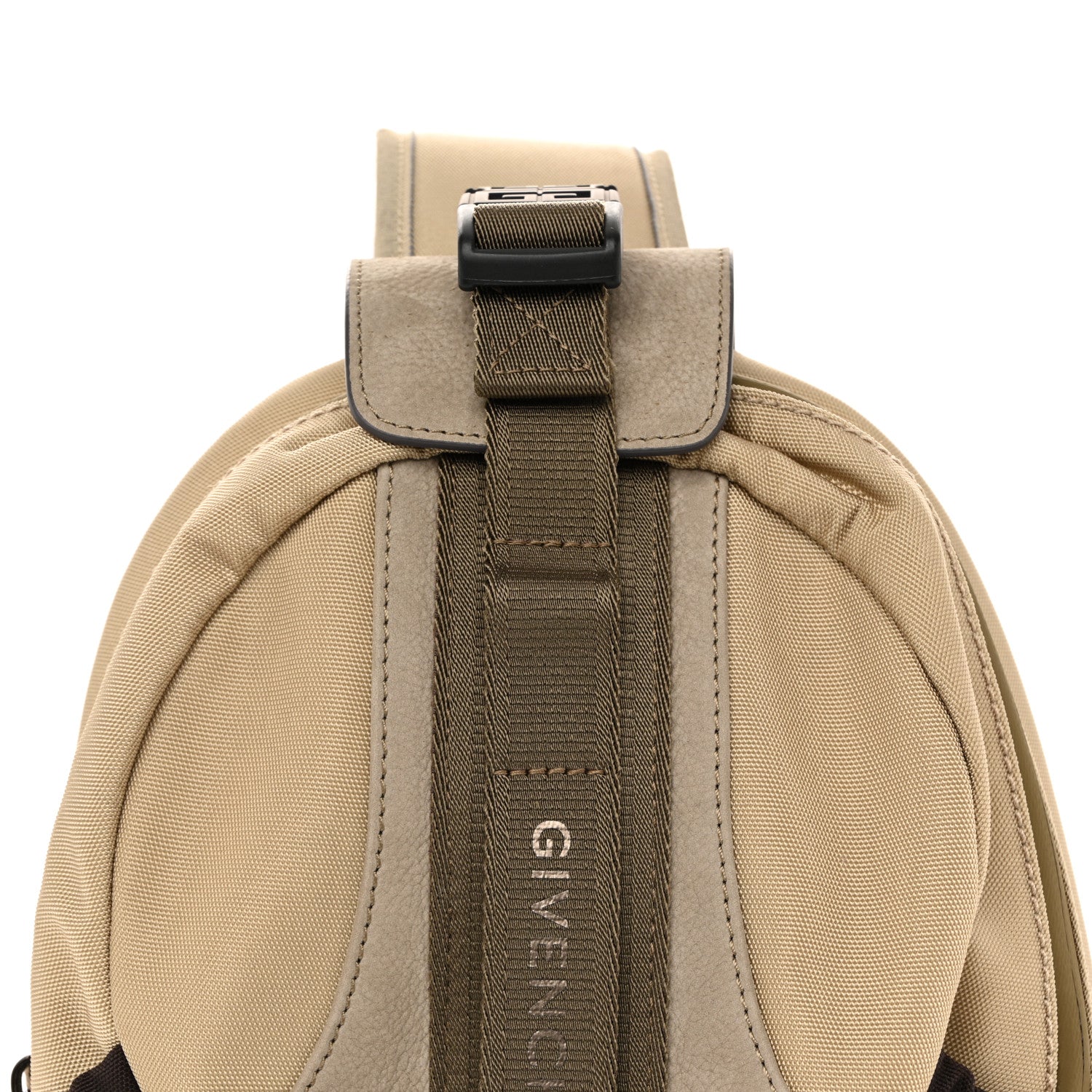 Givenchy Nylon Nubuck G-Trail Small Sling Bag Taupe Anthracite Sand 8 of 13