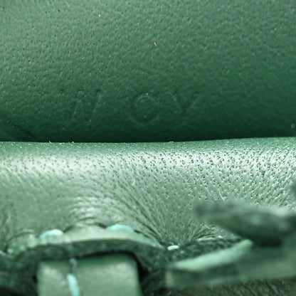 Hermes Milo Lambskin Grigri Rodeo Pegase Horse Bag Charm PM Vert Moyen 4 of 5