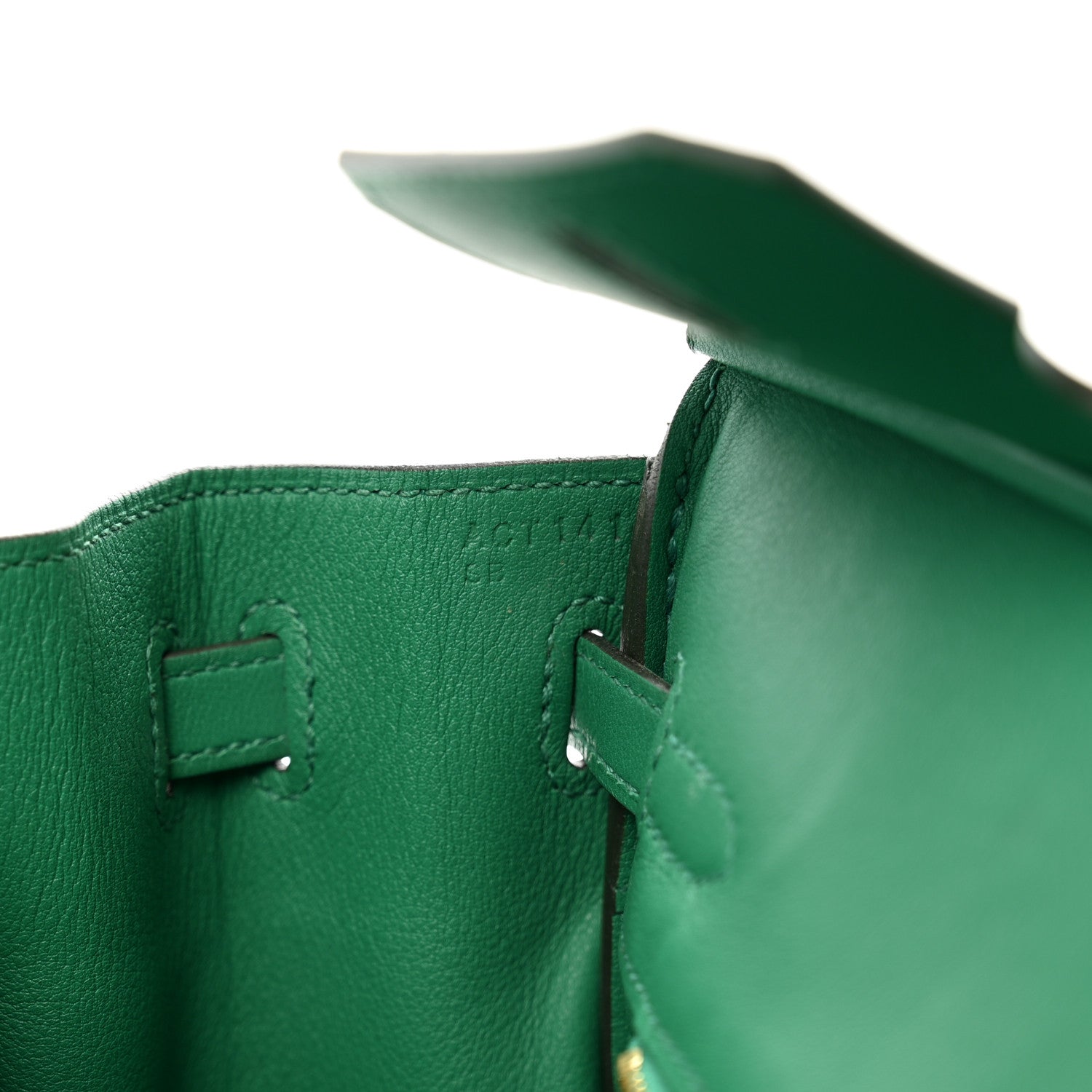 Hermes Swift Birkin 25 Vert Vertigo 7 of 10