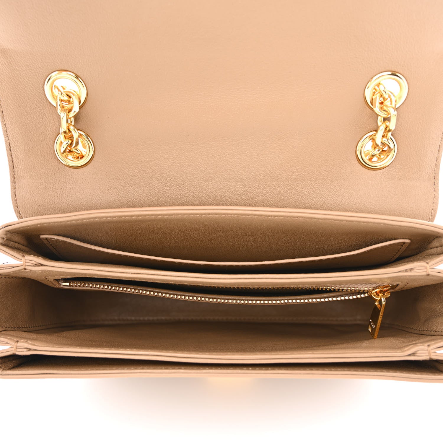 Celine Shiny Calfskin Medium C Bag Light Camel 5 of 11