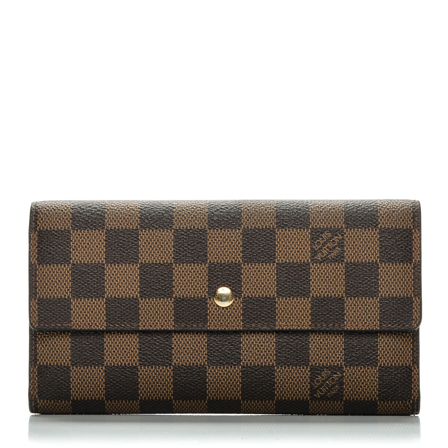 Louis Vuitton Damier Ebene Porte Tresor International Wallet 1 of 7