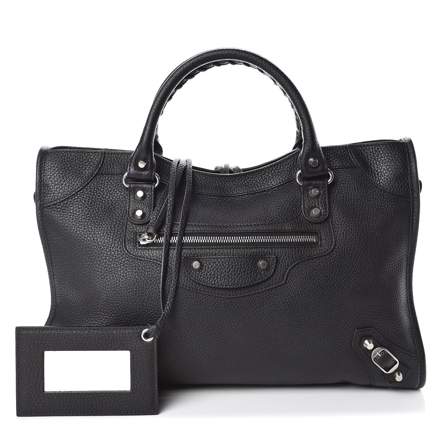 Vibrato Calfskin Classic Silver Hardware City Black