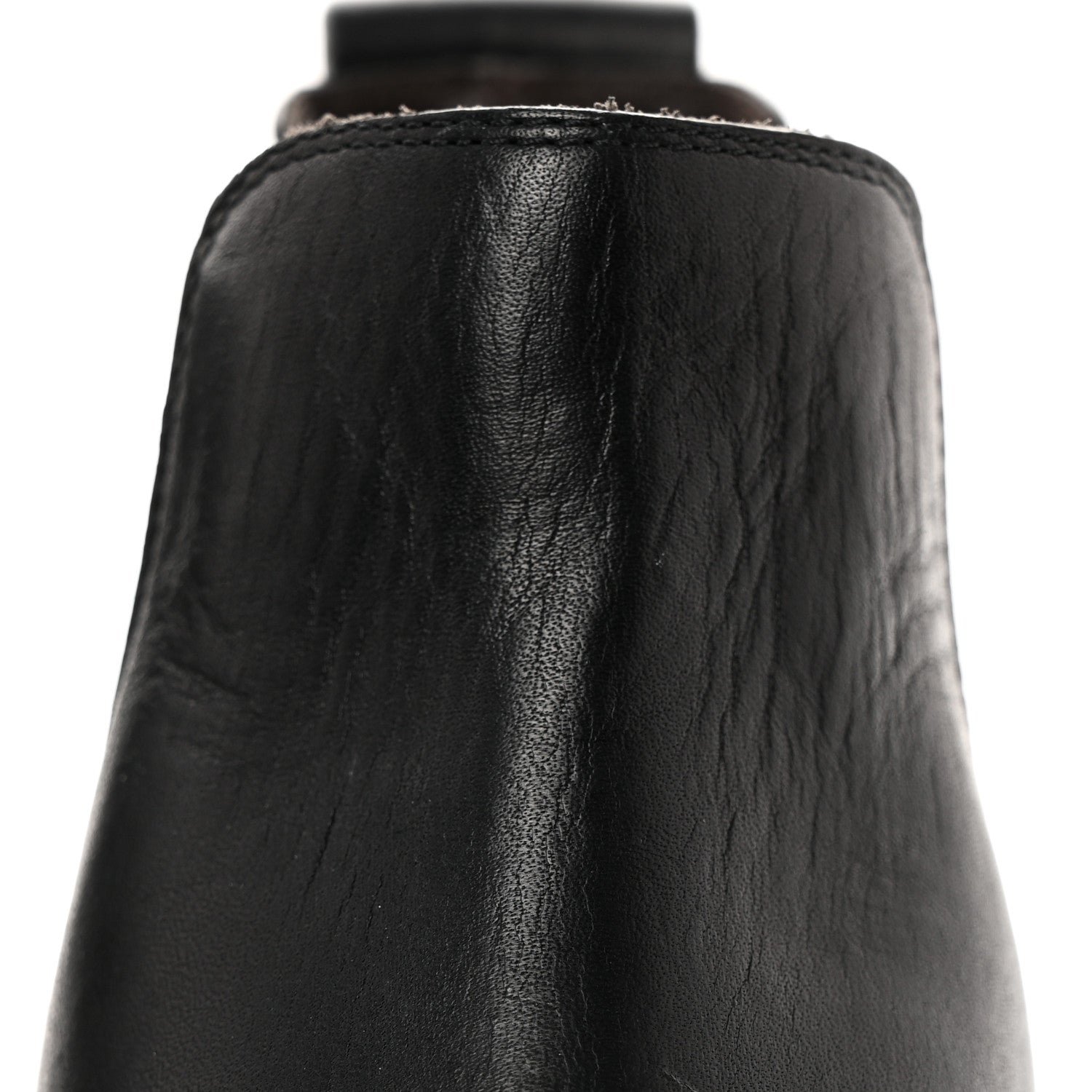 Bottega Veneta Calfskin The Lug Chelsea 55mm Cropped Boots 35.5 Black 10 of 13