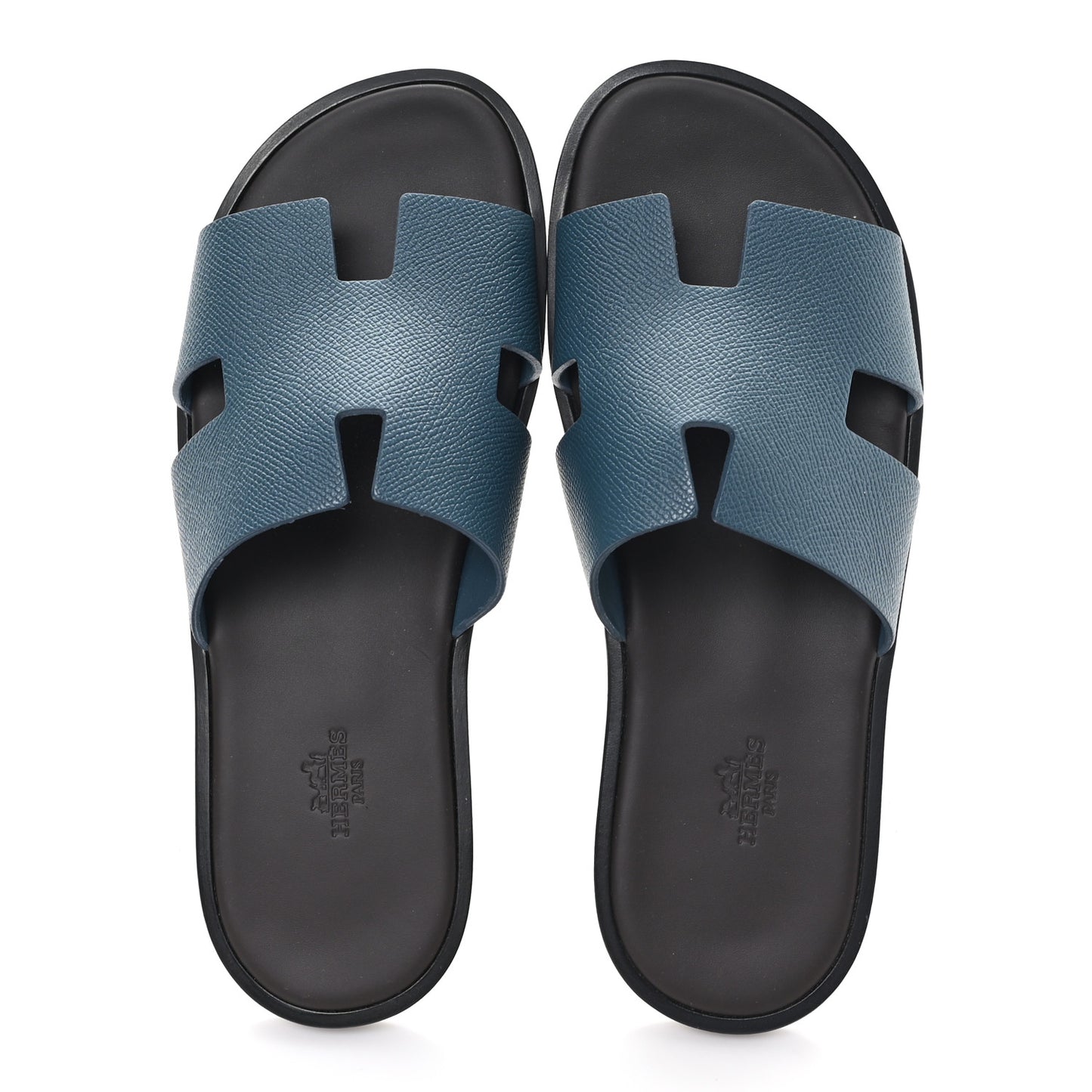 Epsom Izmir Sandals 40.5 Bleu Canard