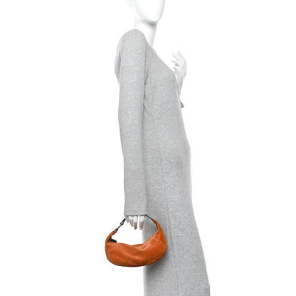 Miu Miu Suede Mini Bag Orange 2 of 10