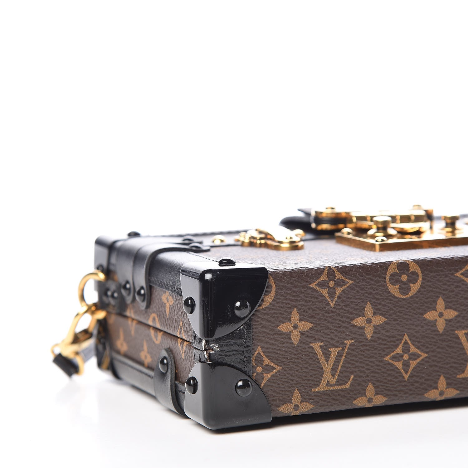Louis Vuitton Monogram Petite Malle Black 5 of 10