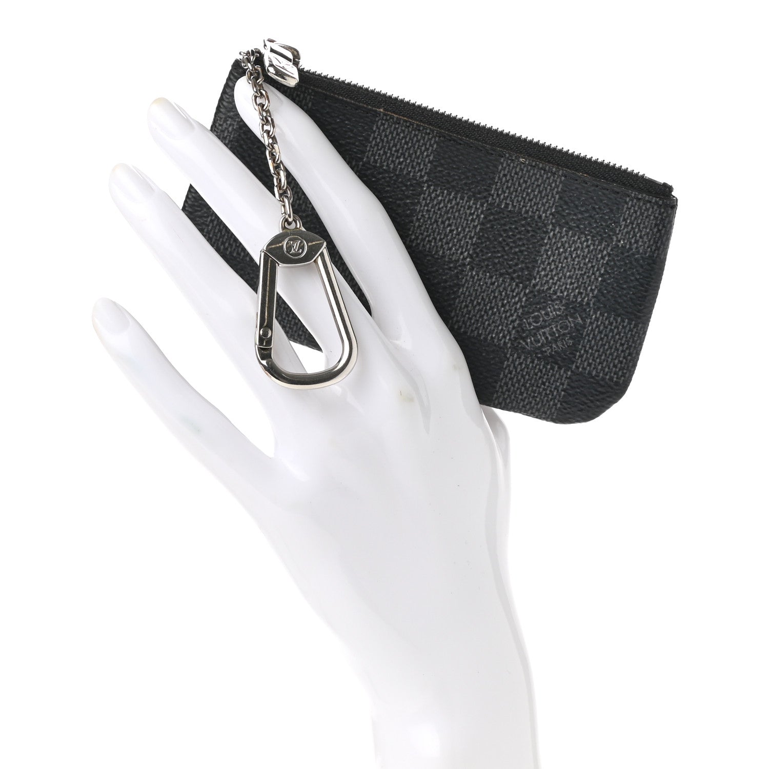 Louis Vuitton Damier Graphite Key Pouch 2 of 7