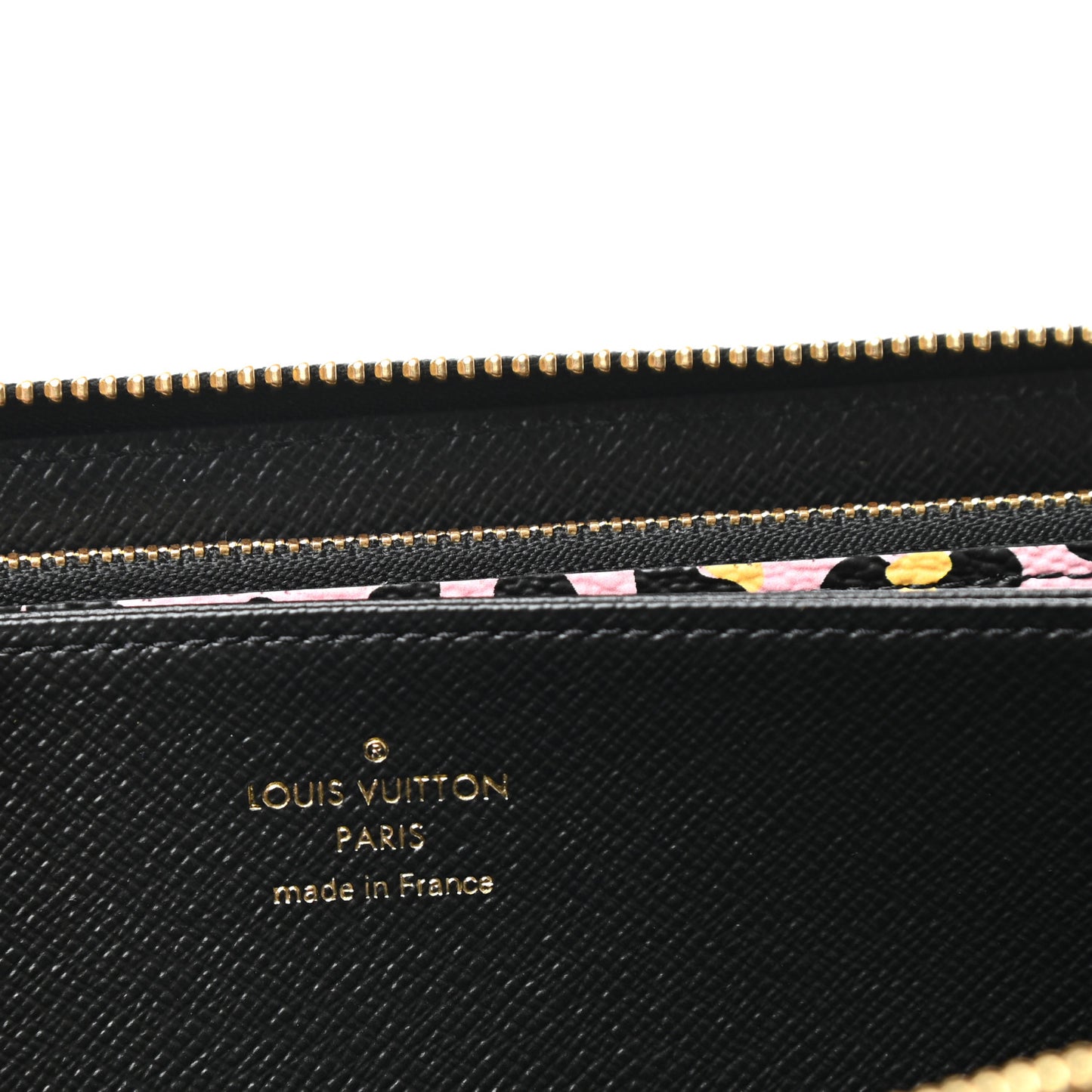 Monogram Giant Wild At Heart Zippy Wallet Black