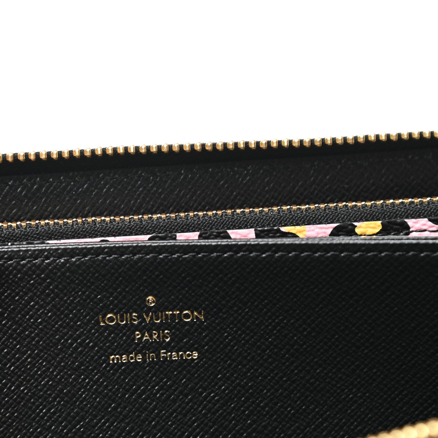 Louis Vuitton Monogram Giant Wild At Heart Zippy Wallet Black 5 of 5