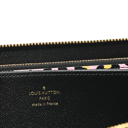 Louis Vuitton Monogram Giant Wild At Heart Zippy Wallet Black 5 of 5