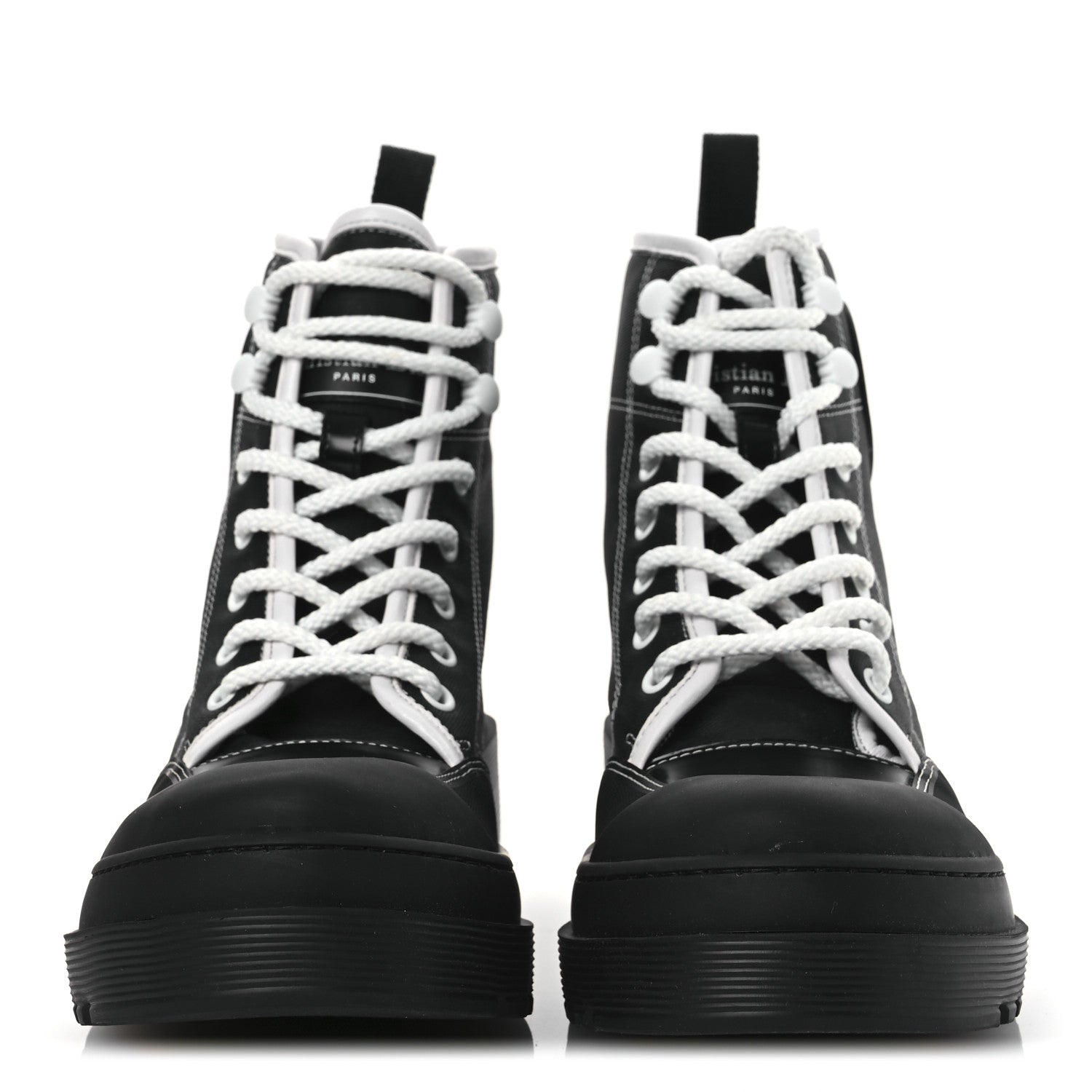 Christian Dior Technical Fabric D-Rise 35mm Boots 37 Black 3 of 12