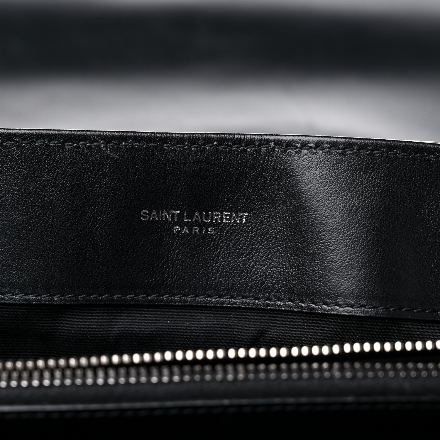 Saint Laurent Calfskin Y Quilted Monogram Large Loulou Chain Satchel Black 5 of 12
