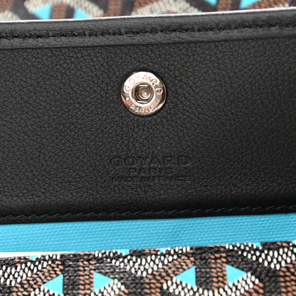 Goyard Goyardine Saint Louis Claire Voie PM Black Blue 8 of 12