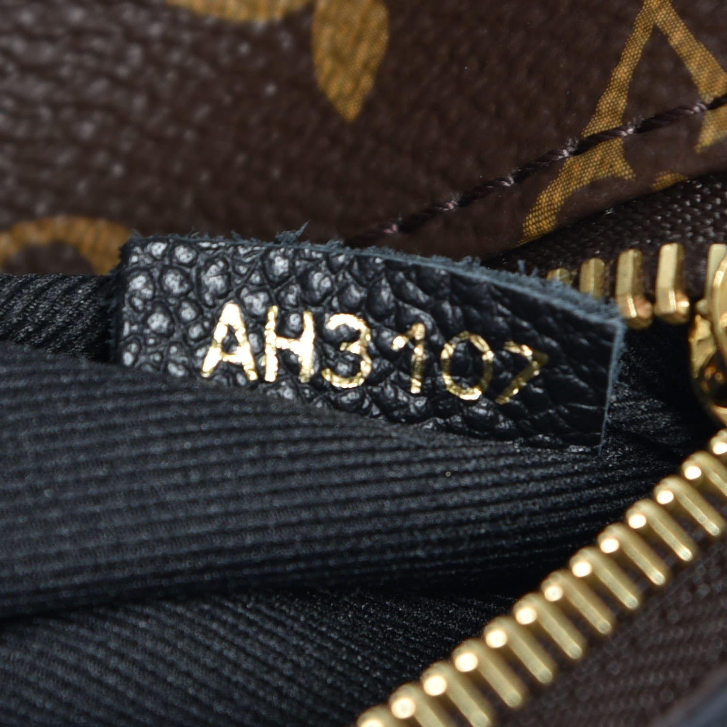 Louis Vuitton Monogram Tournelle PM Black 8 of 9