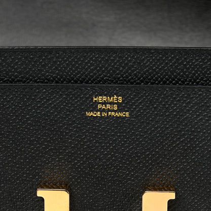 Hermes Epsom Constance Long Wallet Black 6 of 8