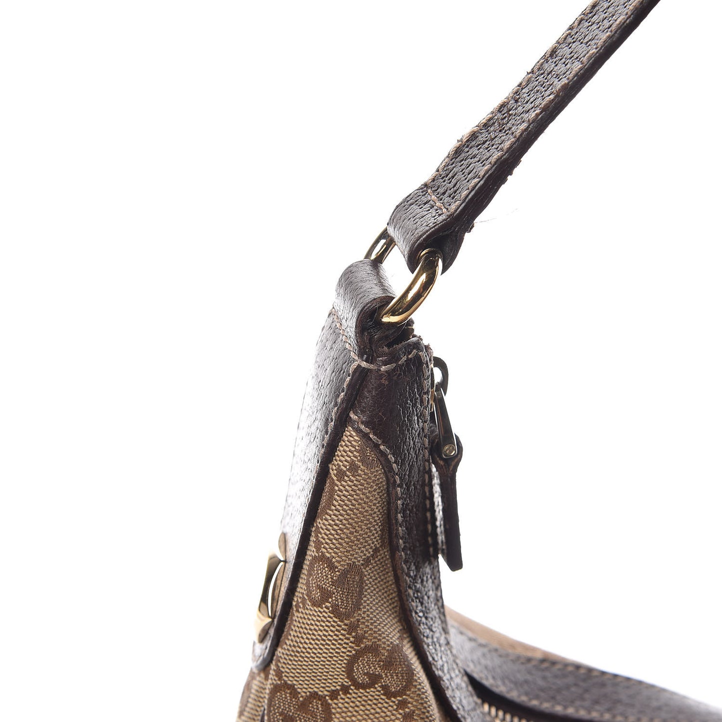 Monogram Medium Charmy Hobo Dark Brown