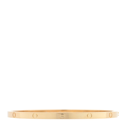 Cartier 18K Yellow Gold Small LOVE Bracelet 18 1 of 8