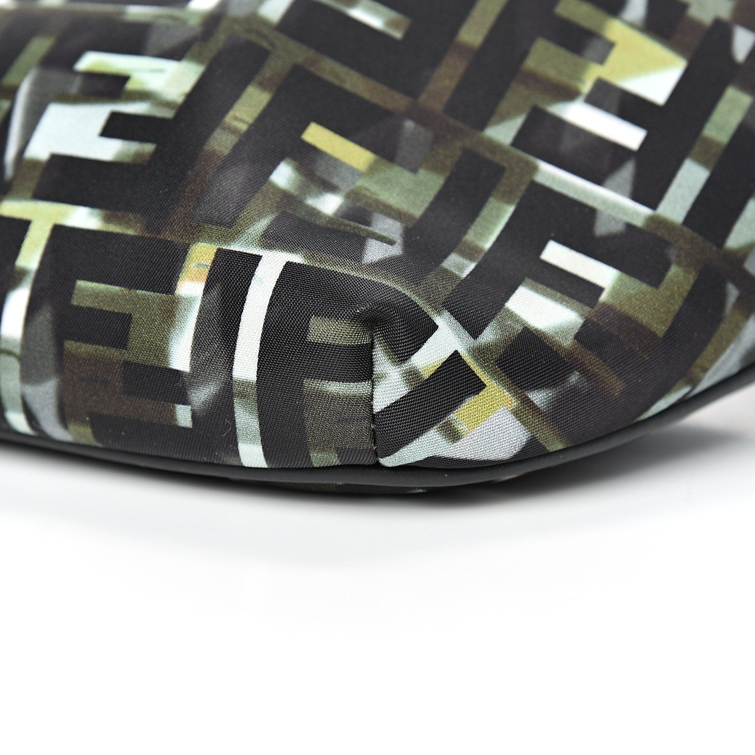 Fendi Nylon CamouFF Belt Bag Black Multicolor 9 of 9