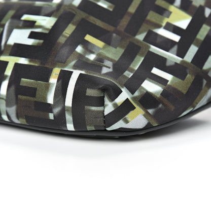 Fendi Nylon CamouFF Belt Bag Black Multicolor 9 of 9
