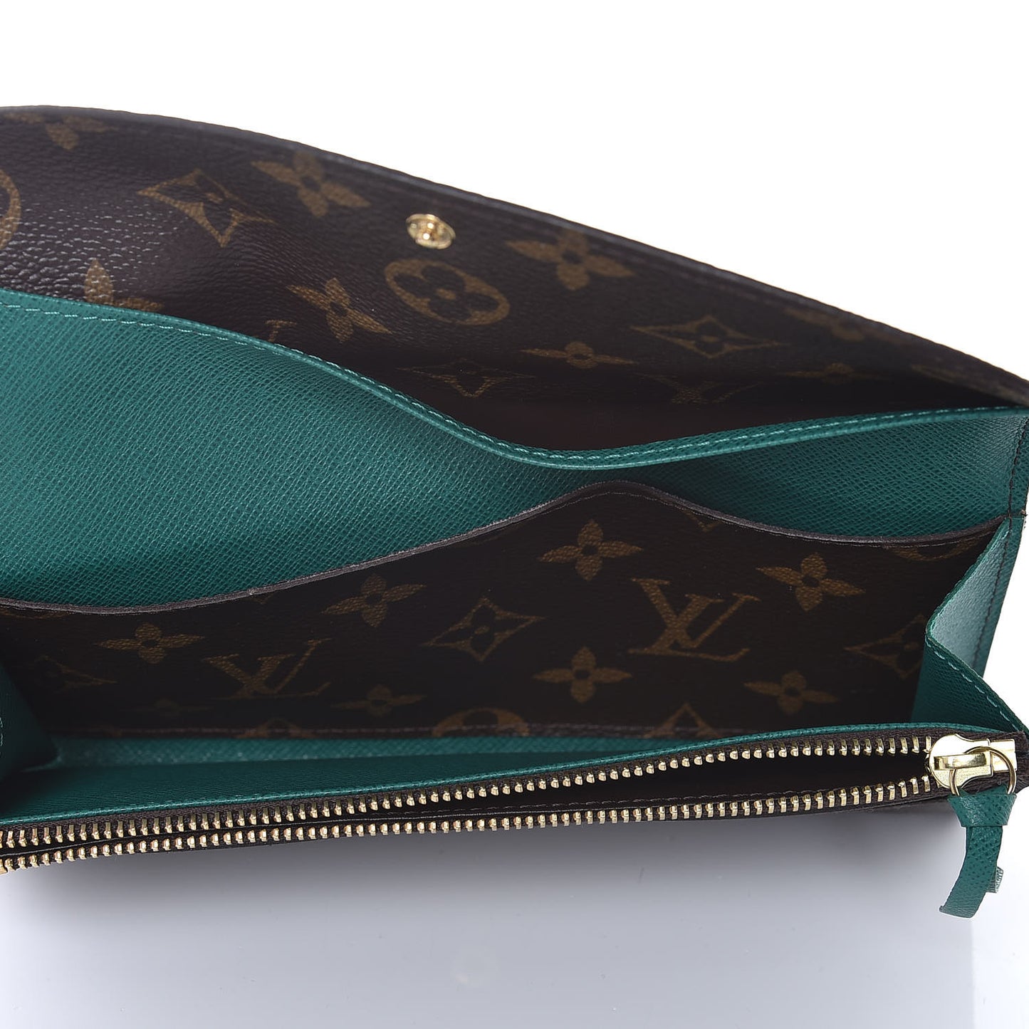 Monogram Emilie Wallet Vert