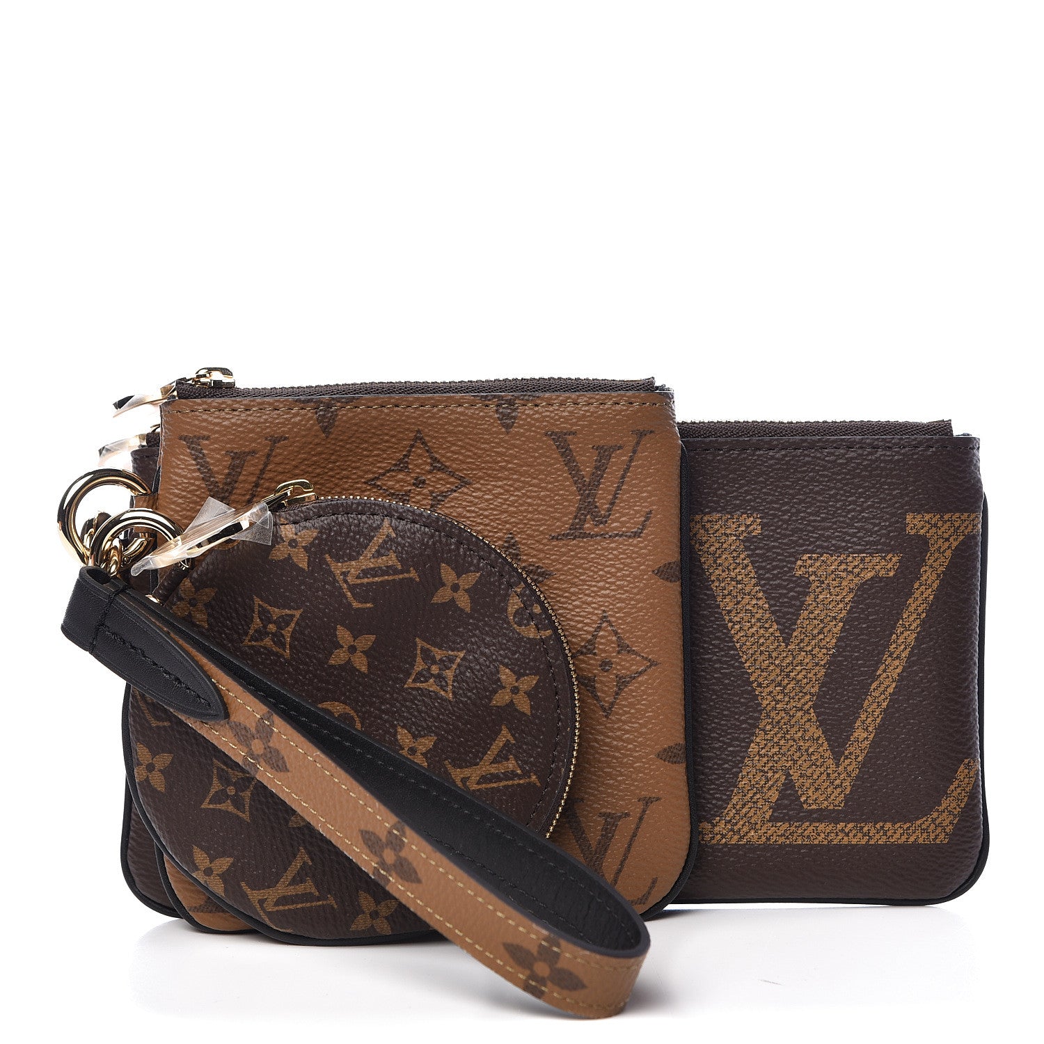Louis Vuitton Reverse Monogram Giant Trio Pouch 1 of 11