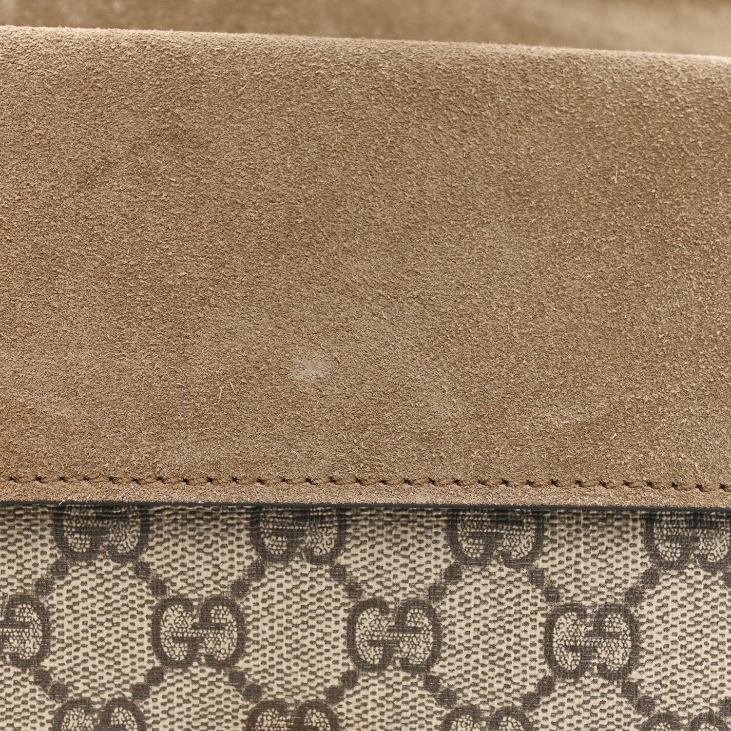 Gucci GG Supreme Monogram Mini Dionysus Shoulder Bag Taupe 15 of 15
