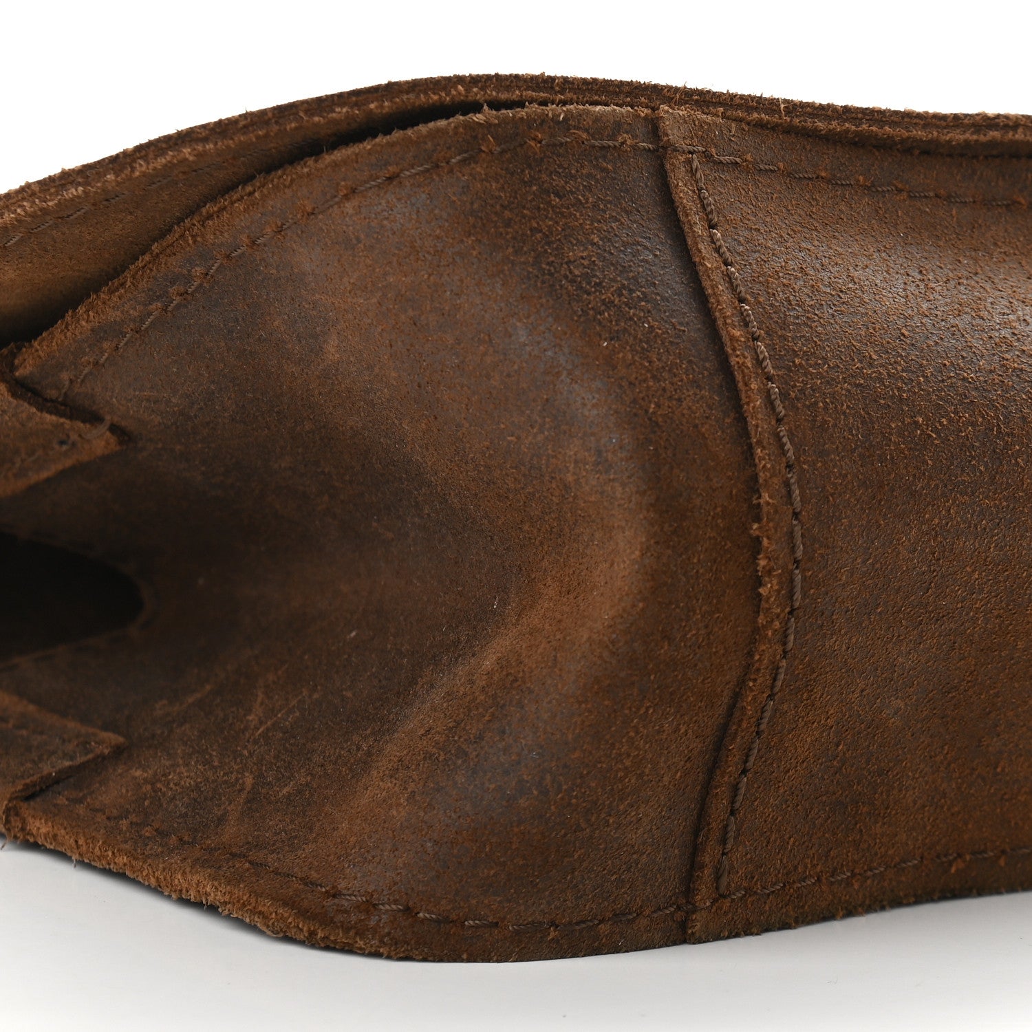 Chanel Nubuck Stitched Small Highlander Messenger Brown 9 of 11