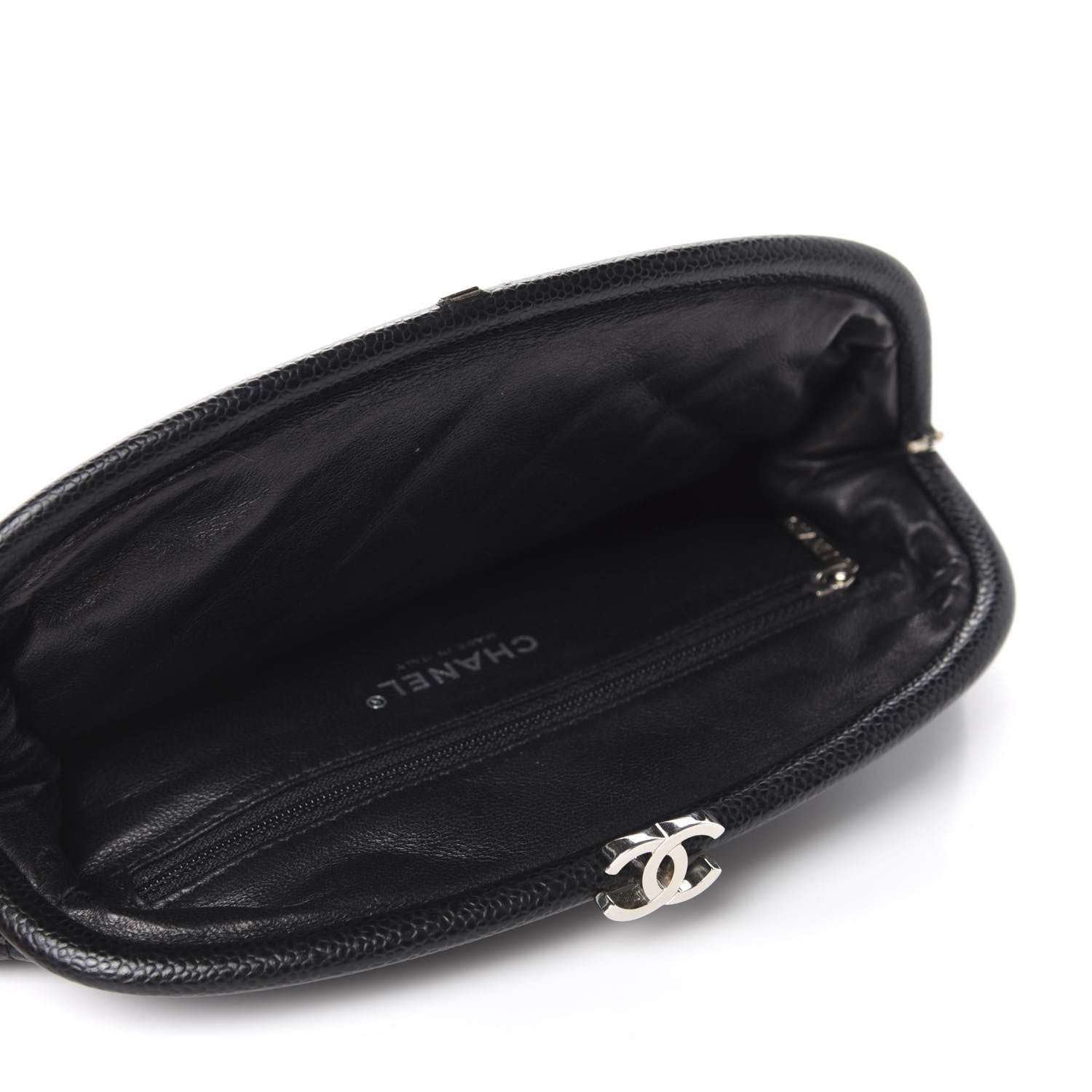 Chanel Caviar Quilted Timeless Clutch Black 5 of 13