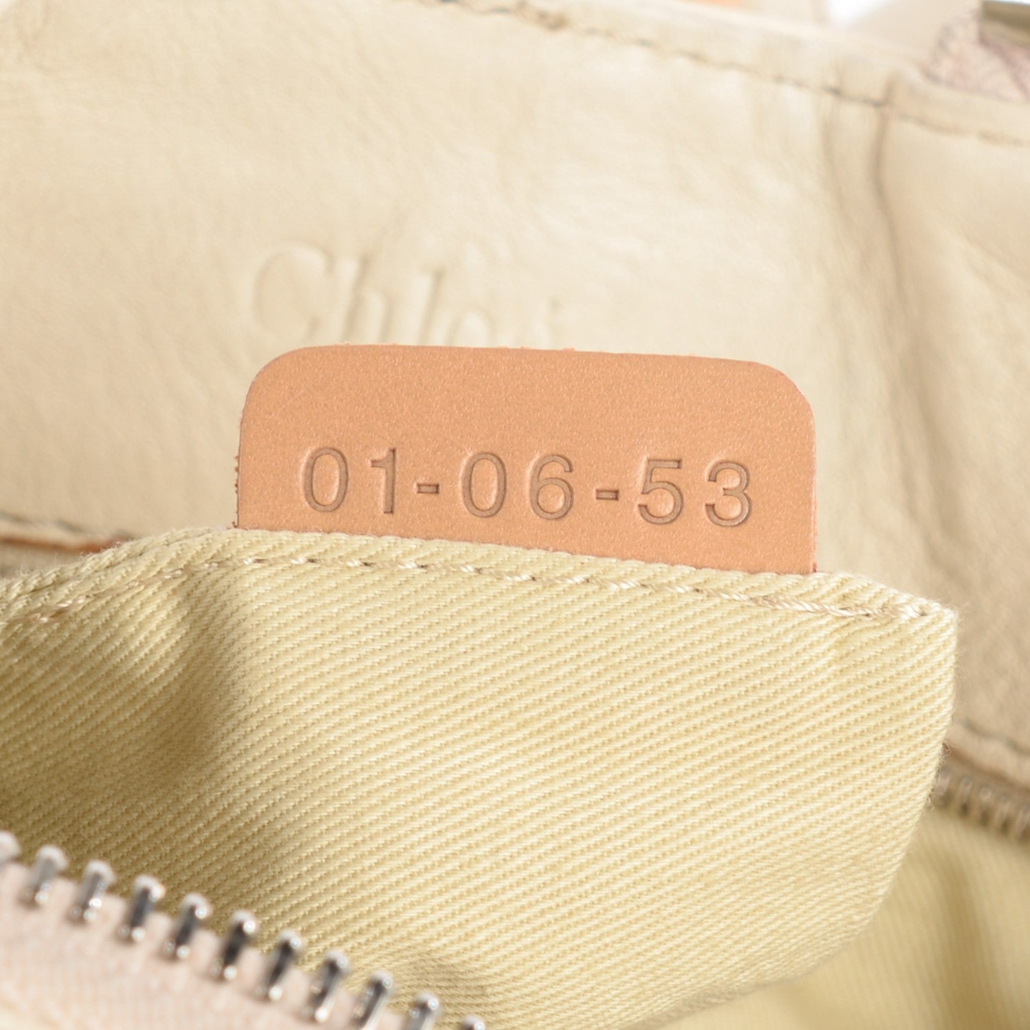 Chloe Calfskin Paddington Hobo White 7 of 8