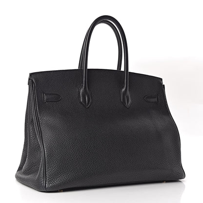 Hermes Togo Birkin 35 Black 3 of 32