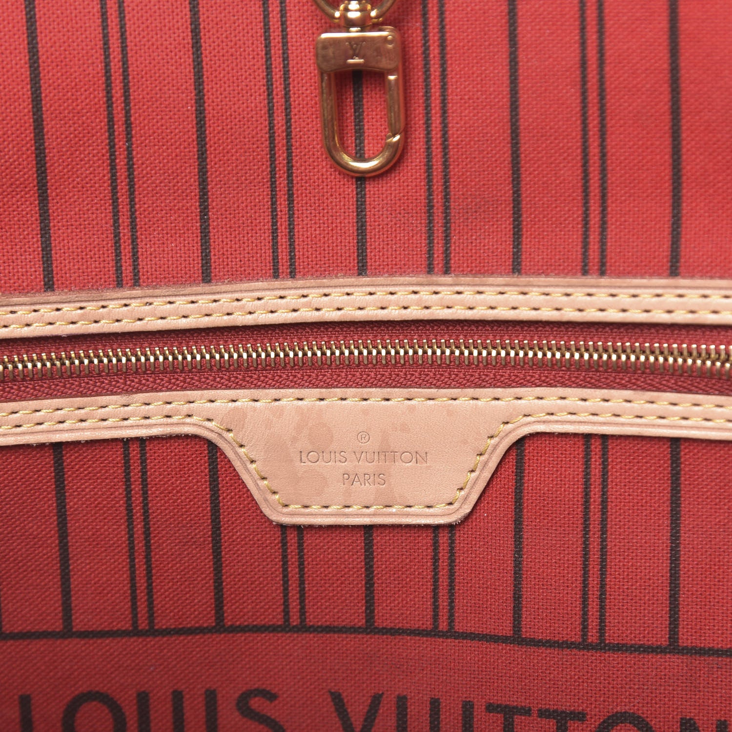 Louis Vuitton Monogram Neo Neverfull MM Cherry 6 of 11