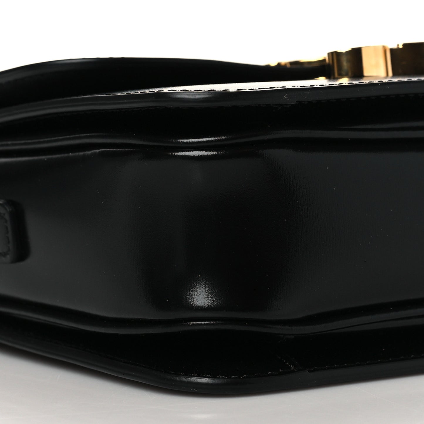 Shiny Calfskin Teen Triomphe Black