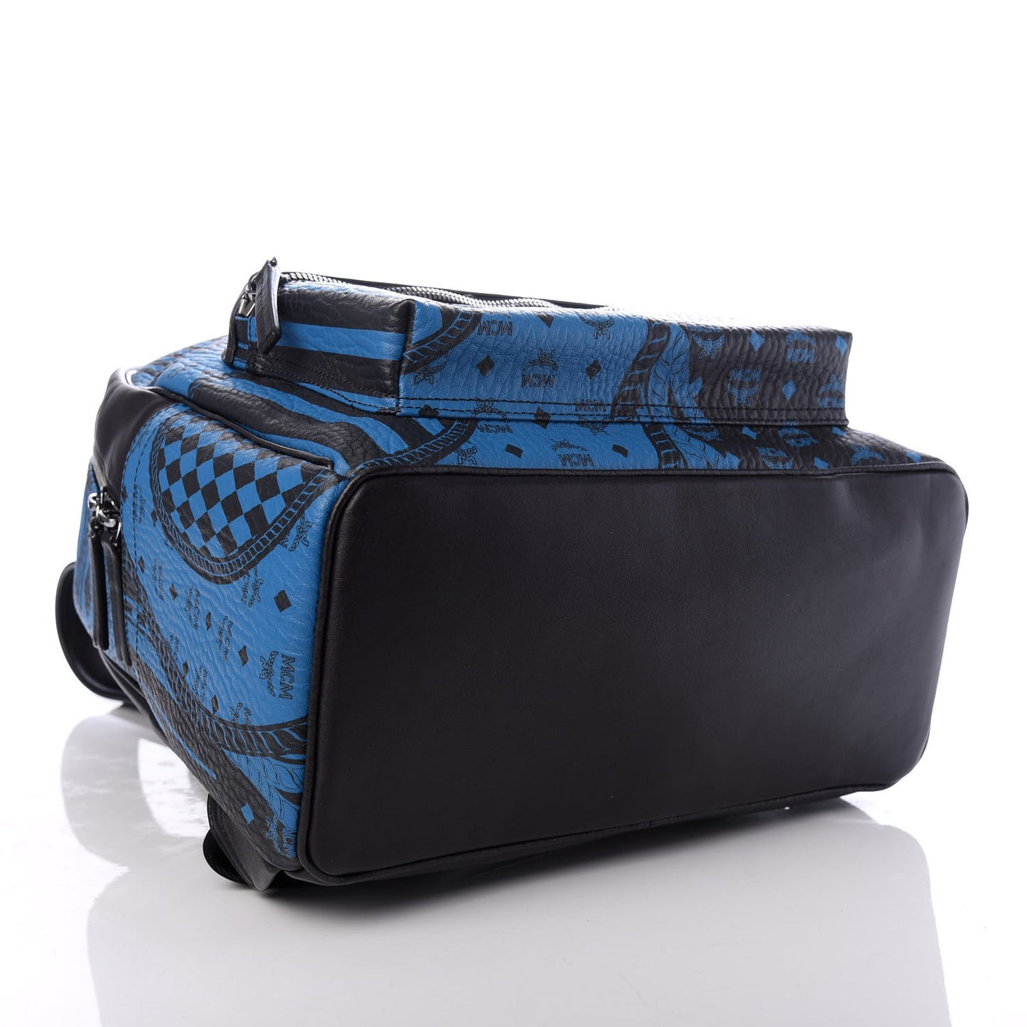 Visetos Baroque Print Medium Stark Backpack Munich Blue