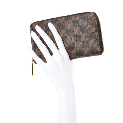 Louis Vuitton Damier Ebene Zippy Compact Wallet 2 of 8