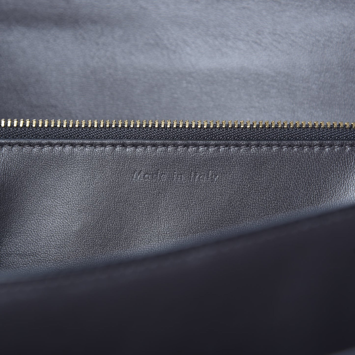 Liege Calfskin Medium Classic Box Flap Bag Grey