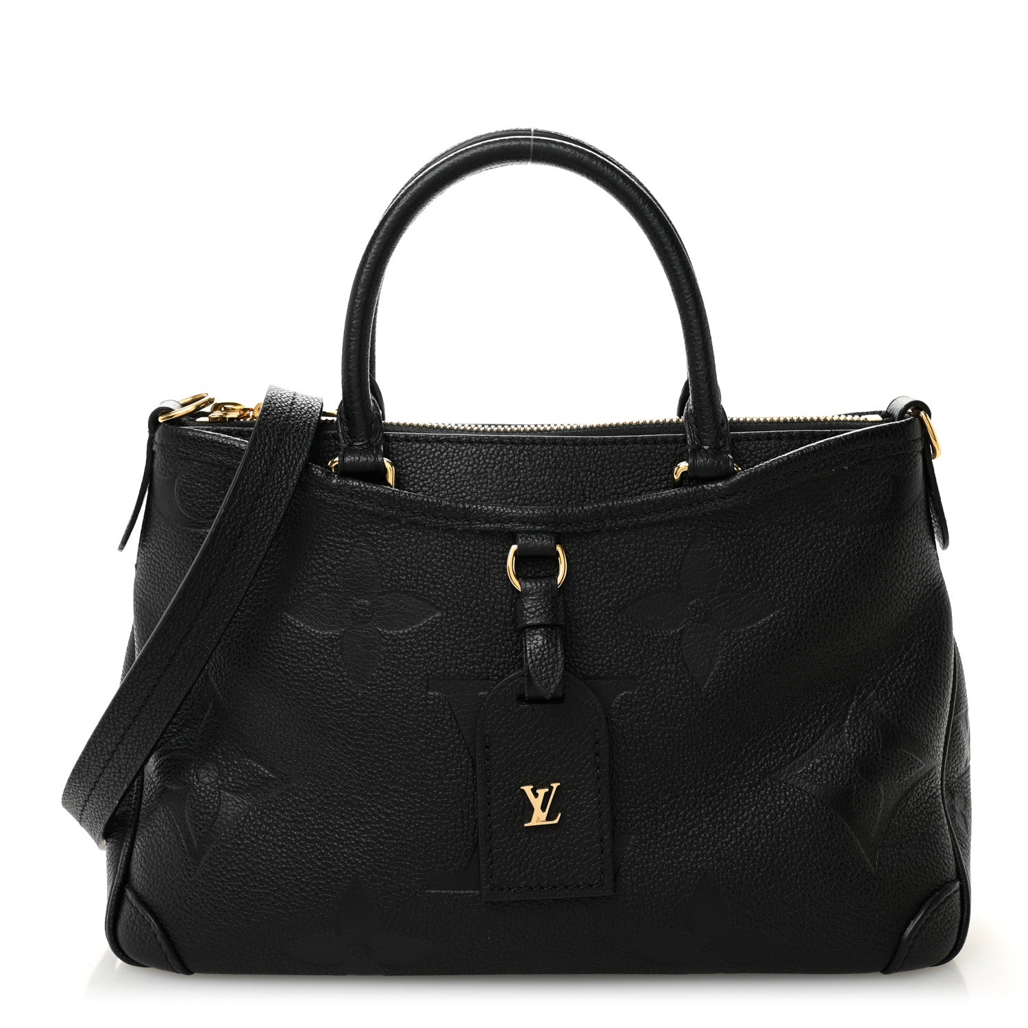 Louis Vuitton Empreinte Monogram Giant Trianon PM Black 1 of 11