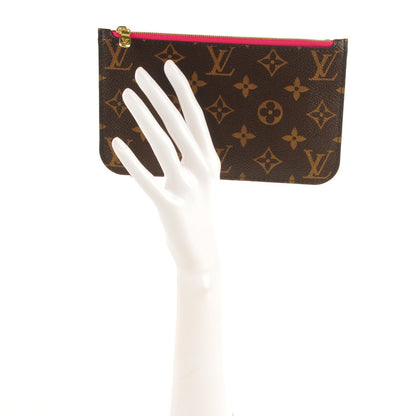 Louis Vuitton Monogram Neverfull PM Pochette Fuchsia 2 of 7