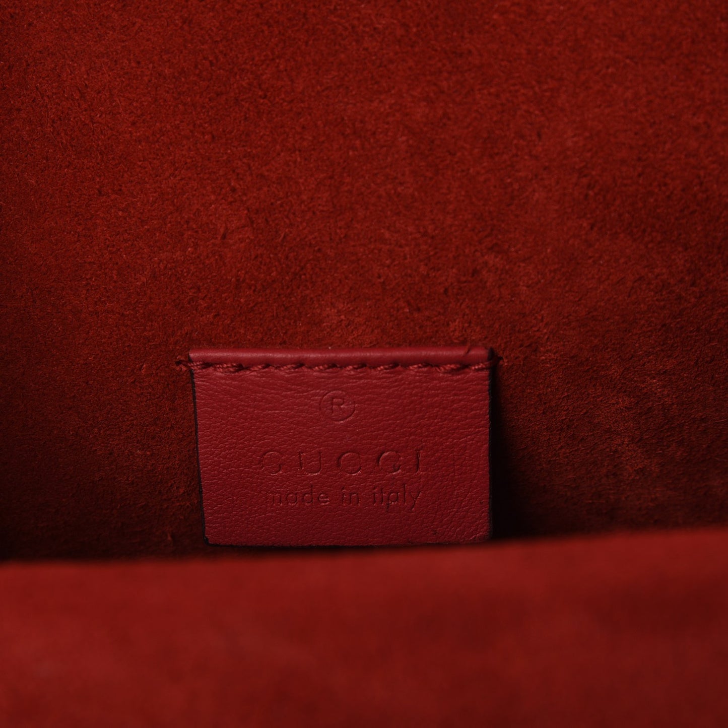 GG Supreme Monogram Mini Dionysus Shoulder Bag Hibiscus Red