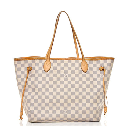Louis Vuitton Damier Azur Neverfull MM 1 of 6