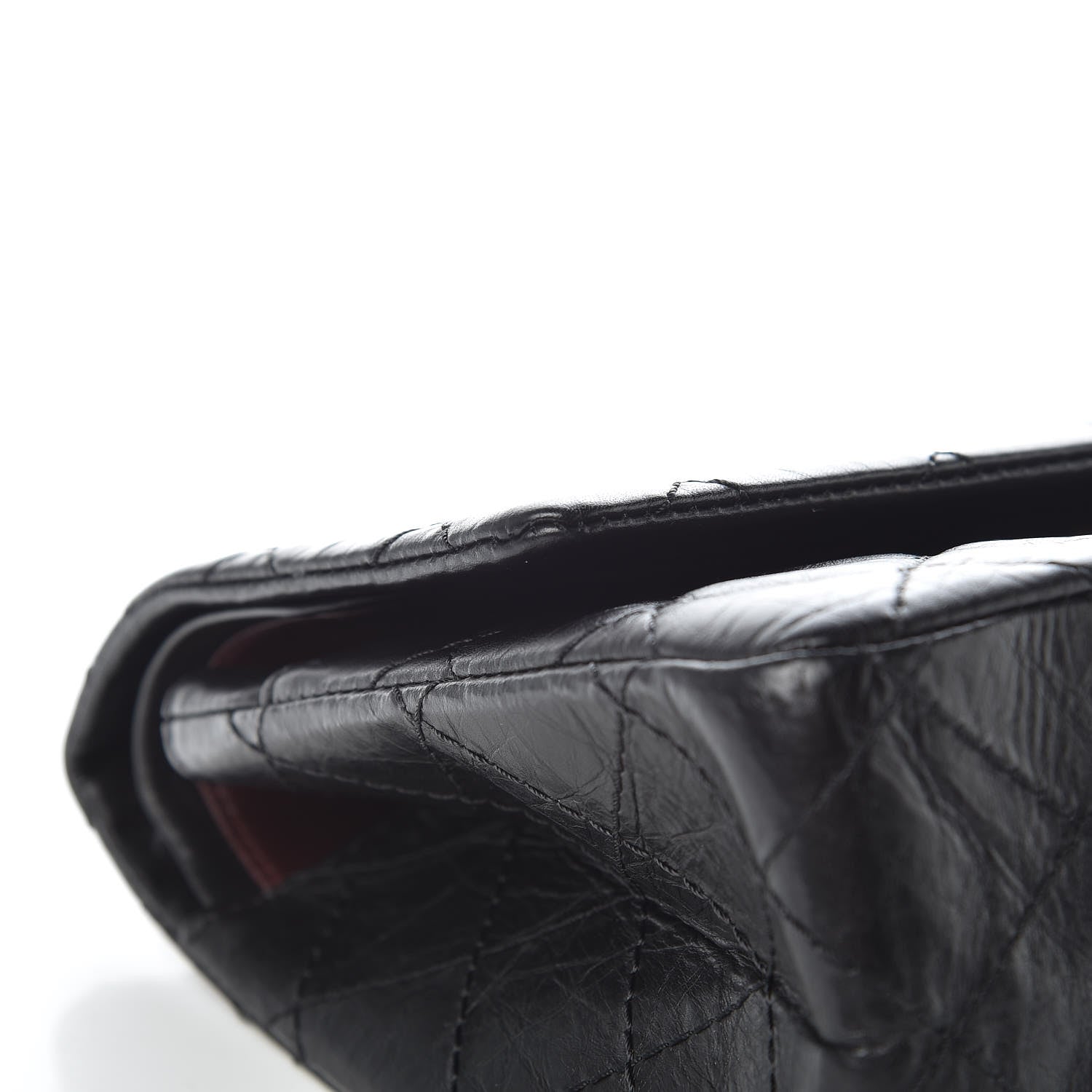 Chanel Aged Calfskin Quilted 2.55 Reissue 226 Flap Black 13 of 16