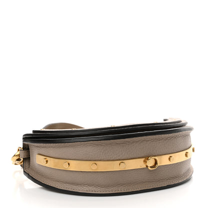 Chloe Calfskin Small Nile Bracelet Minaudiere Bag Motty Grey 4 of 10