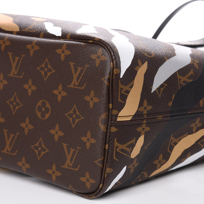 Louis Vuitton X LOL Monogram Neverfull MM Gold Silver 9 of 10